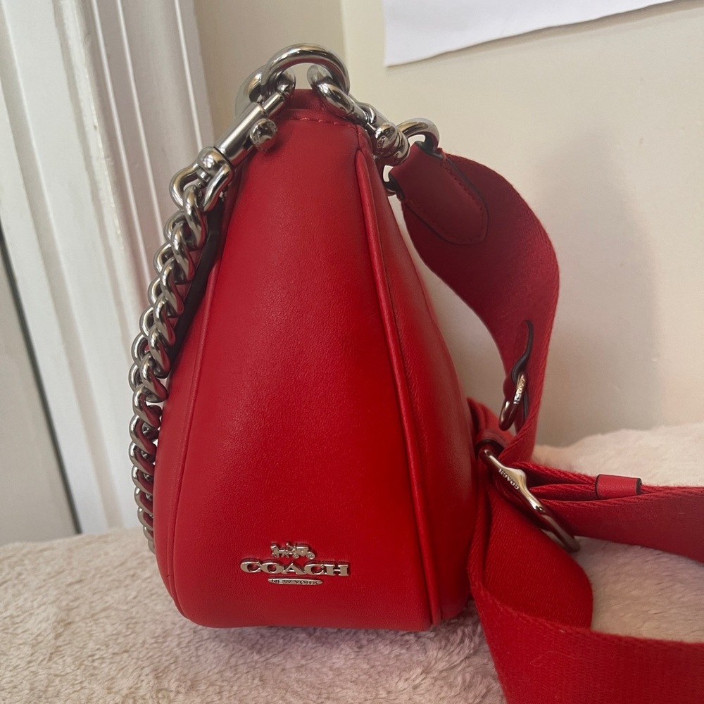 Coach Teri Shoulder Bag With Signature Quilting EUC - Picture 13 of 14